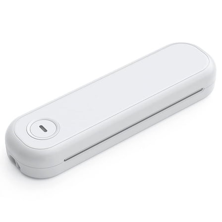 Portable A4 Thermal Printer Tattoo Inkless Printer Bluetooth for Learning Assistance Scrapbook White