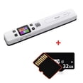 thumbnail image 1 of Portable A4 Wand Document Scanner 1050DPI, Handheld Color Photo PDF JPG Capture with WiFi LCD Display, Business Books Receipts Scanner (32GB SD Card Included), 1 of 14