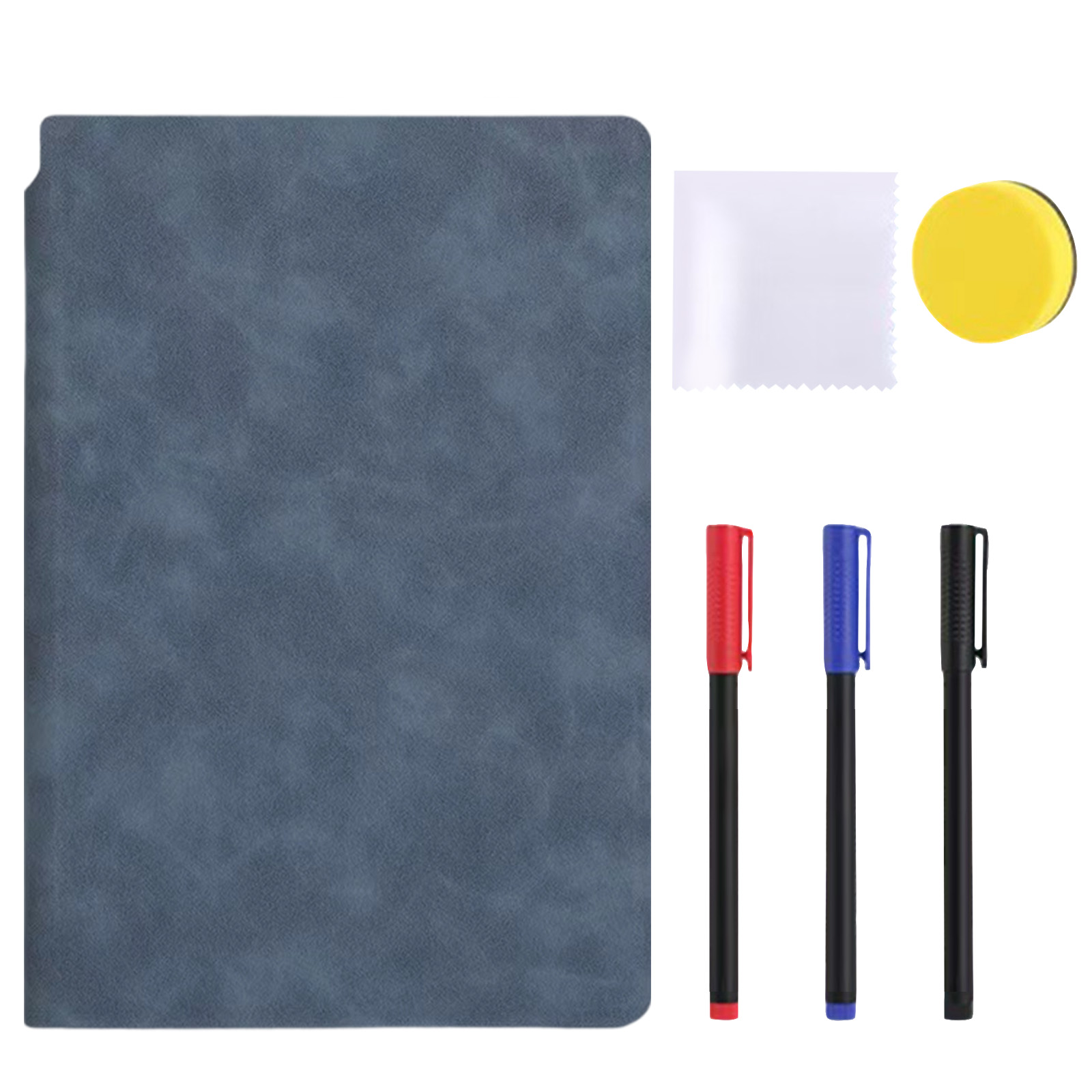 Notebook Erase Portable A5 Dry Erase Notebook, 9.4x6.5 Inch Reusable Dry Erase ...
