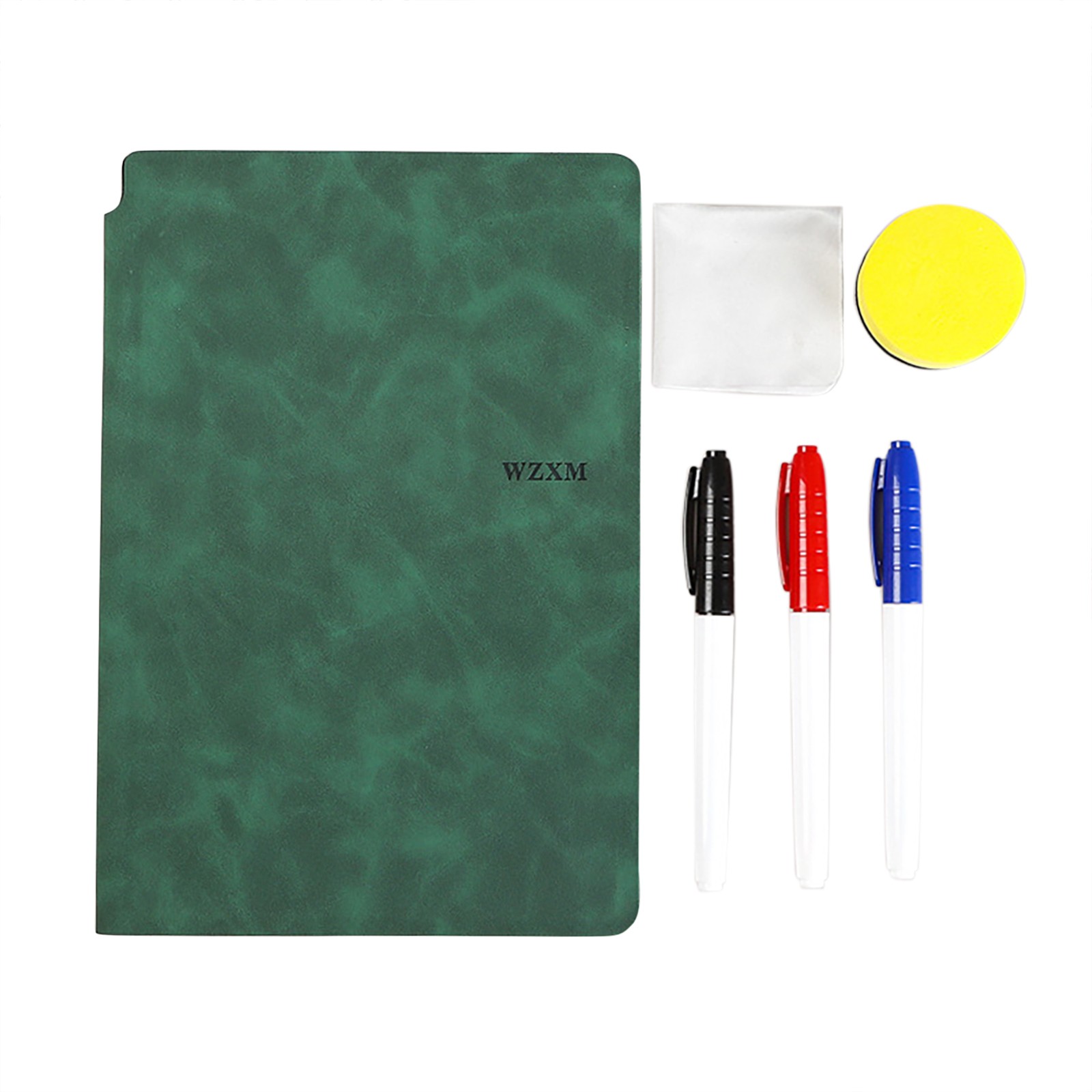 Portable A5 DryErase Notebook 9.6x6.7 Inch Reusable DryErase Notebook ...