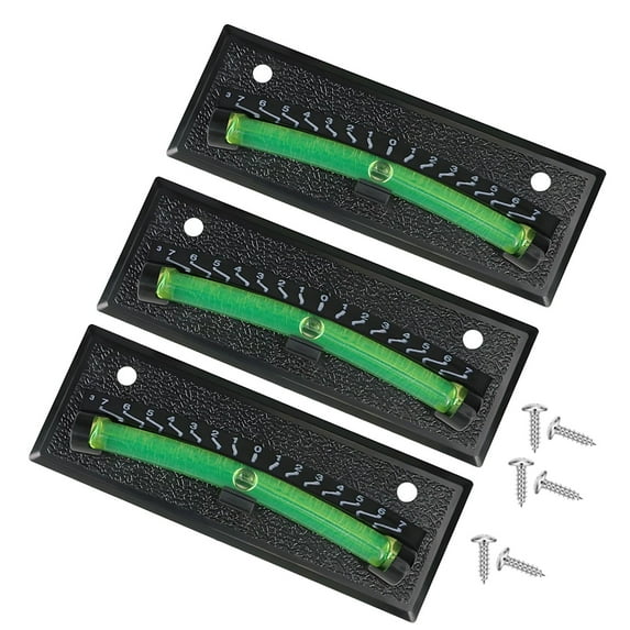 Portable ABS Bubble Levels For Trailer Camping Accurate Leveling Tool Lightweight Leveling Systems