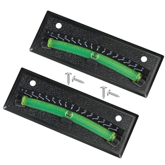 Portable ABS Bubble Levels For Trailer Camping Accurate Leveling Tool Lightweight Leveling Systems