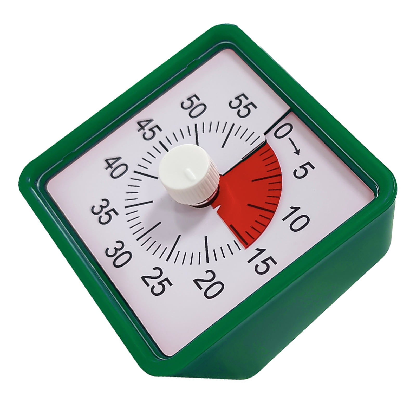 Portable ABS Digital Timer with 60 Min Quiet Visual Countdowns Large ...