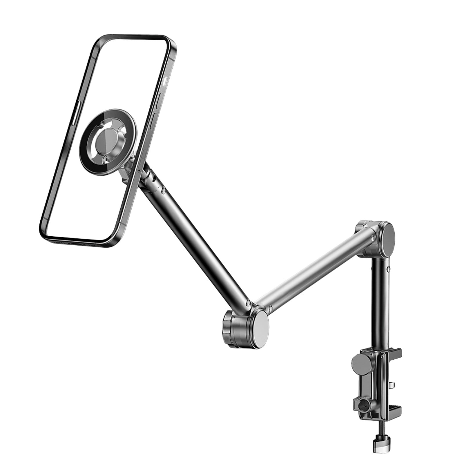 Portable ABS Phone Stand Designs Enabling Rotation & Flexible Viewing Angles Gooseneck Phone Holder for Phones Tablets