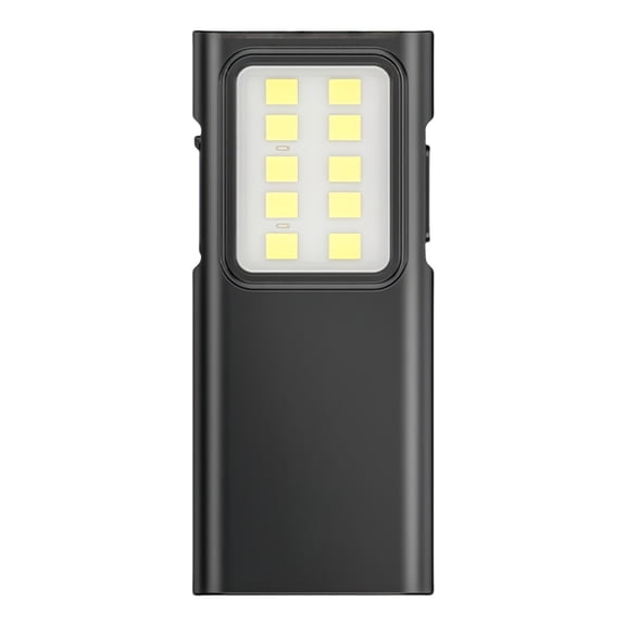 Portable ABS Small Flashlights 800LM Flood Light 4 Adjustable Mode Waterproof Plastic Texture for Home Running Repair