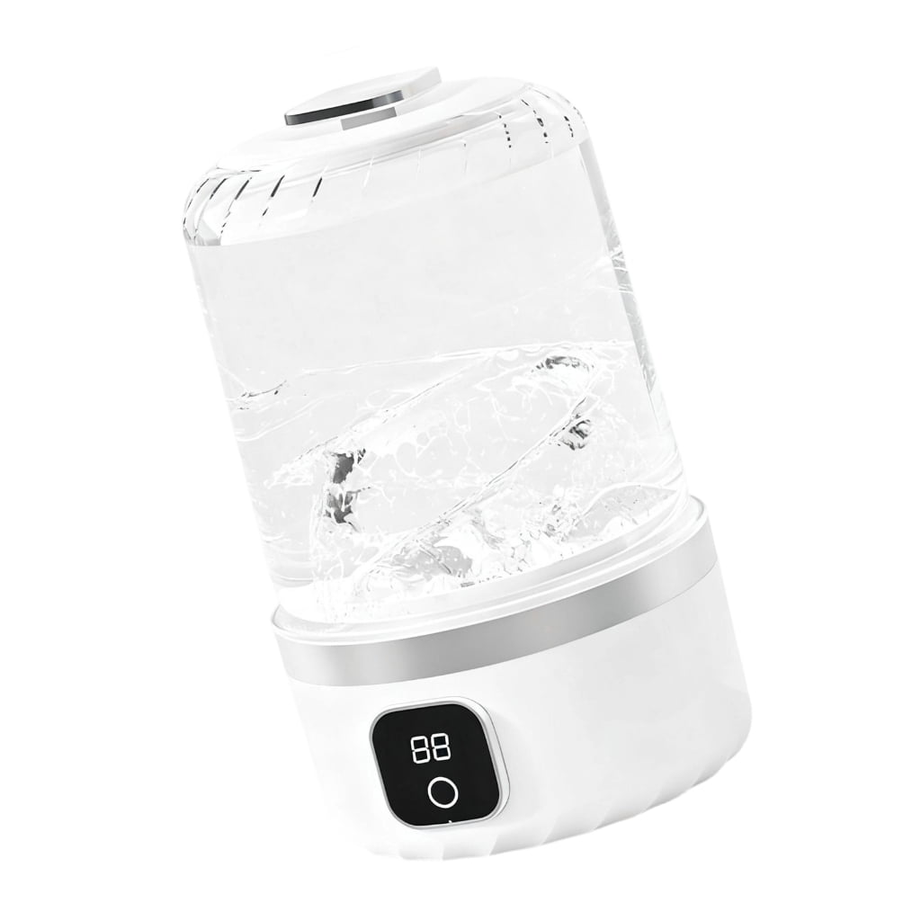 Portable ABS Washing Machine, USB Rechargeable & Quiet Motor for Travel, Delicate Clothes, Compact Space Saving Design