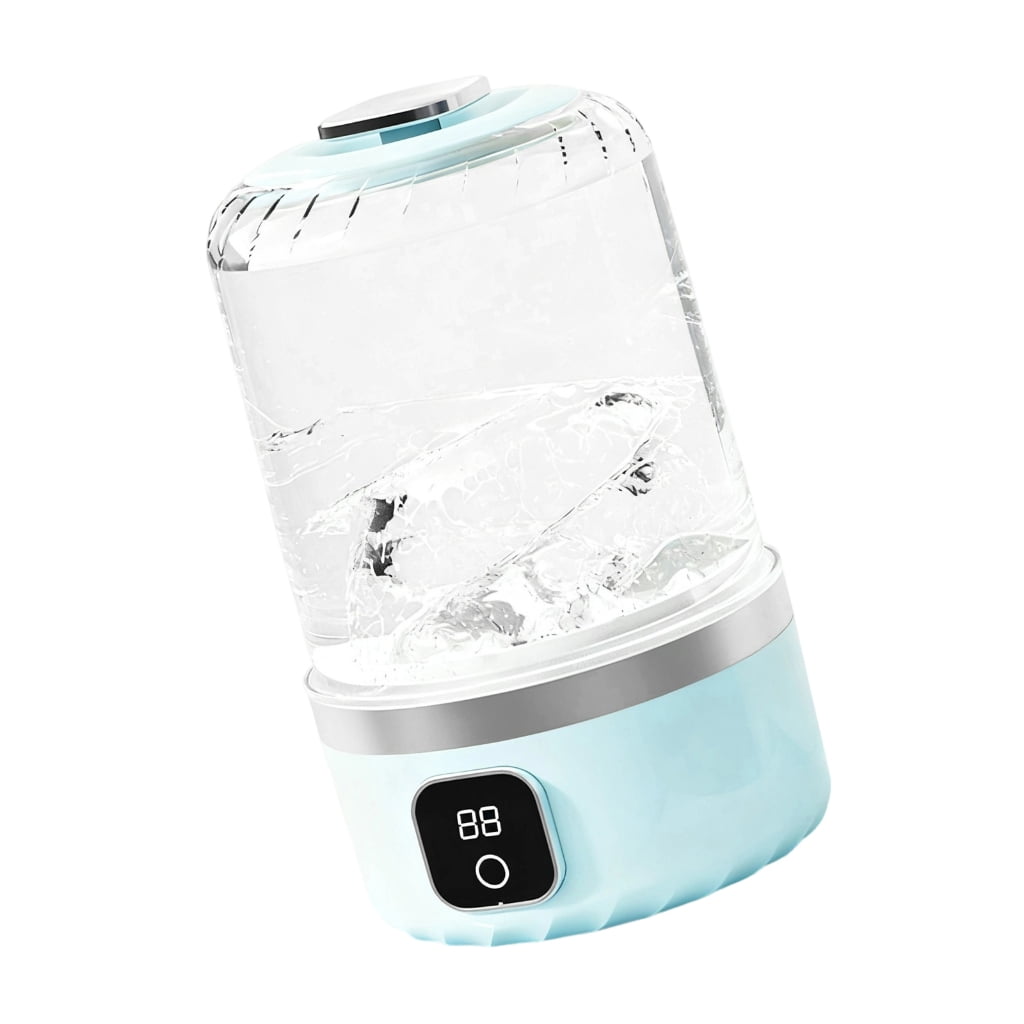 Portable ABS Washing Machine, USB Rechargeable & Quiet Motor for Travel, Delicate Clothes, Compact Space Saving Design