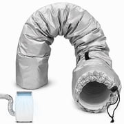Portable AC Hose Insulation Sleeve, TSV Air Conditioner Hose Cover Wrap for 5" & 5.9" Diameter Exhaust Hose, AC Duct Vent Cover Sleeve