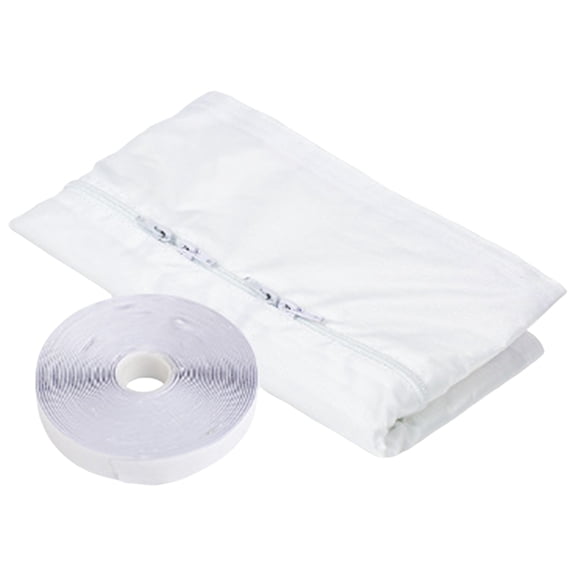 Portable AC Window Accessory Kit, Heavy Duty Adjustable Zipper Window Seal, Simple Drill-Free Installation Structure