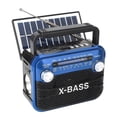 thumbnail image 1 of Portable AM/FM/SW Radio,Transistor Radio,Retro Bluetooth Speaker with USB/TF Player,Solar Battery Operated/USB Charge,Digital Tuner & Earphone Jack,Emergency Flashligh,Perfect for Gifts/Elderly/Home, 1 of 9