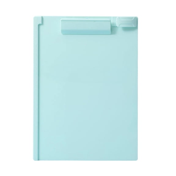 Portable Acrylic Clipboard with Pen Clip Light Weight Folding Clipboards Letter Size Writing Board for School Office Use