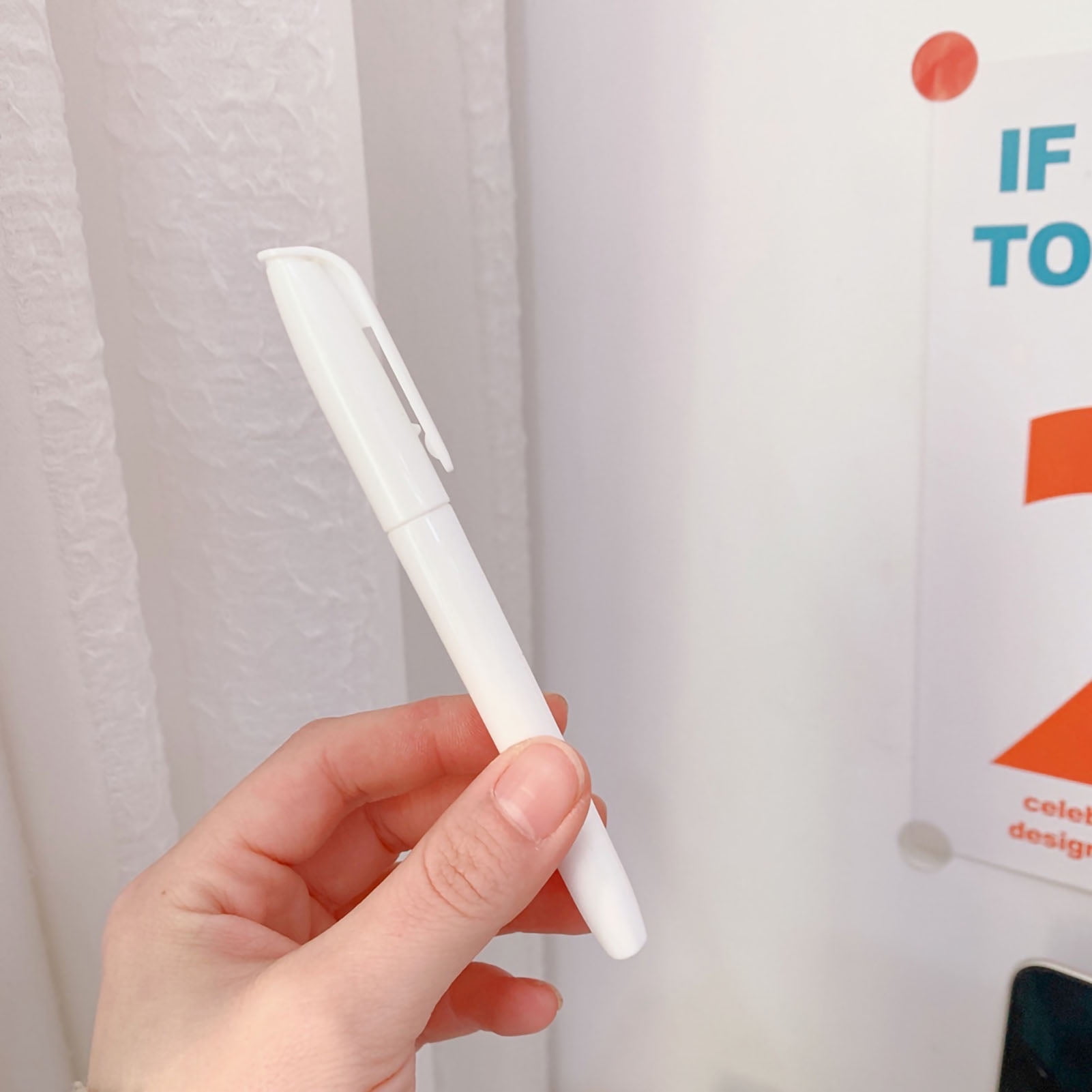 Portable Acrylic Dry Erase Board and Marker Clear Memo Tablet Desktop