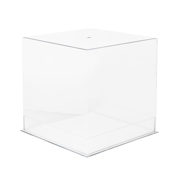 Portable Acrylic Flower Display Box Clear Acrylic Flower Box Effective Party Flower Storage Holders for Bride Shower