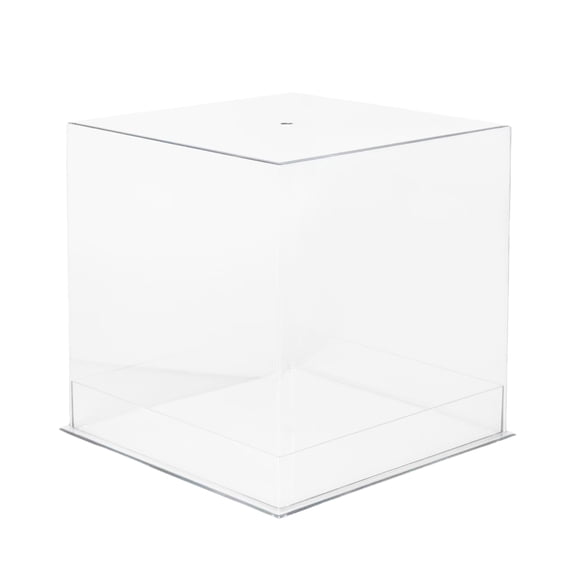 Portable Acrylic Flower Display Box Clear Acrylic Flower Box Effective Party Flower Storage Holders for Bride Shower