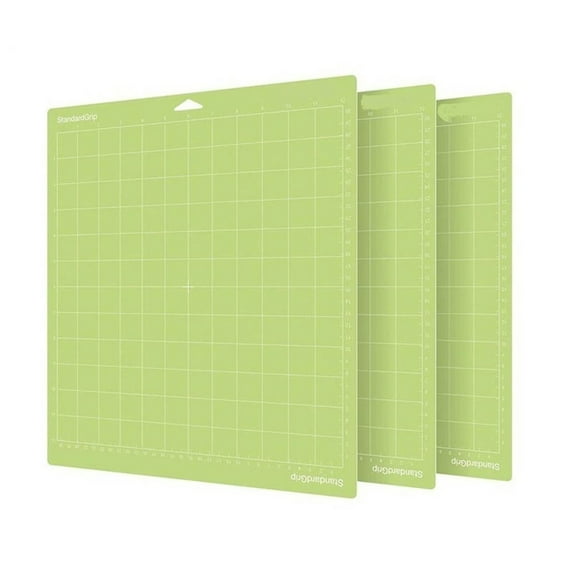 Portable Adhesive Thick Card Stock Cameo Silhouette Cutting Pad Cutting Mat Replacement Mat Lettering Machine Pads GREEN 12INCHX12INCH