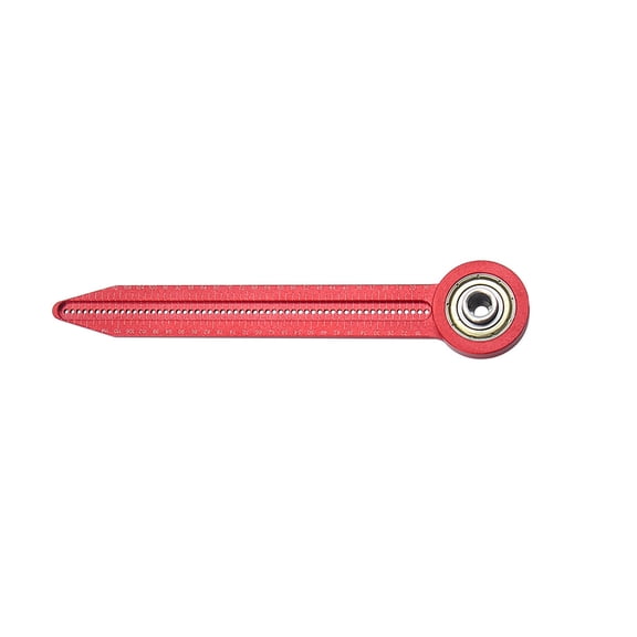 Portable Adjustable Architectural Drafting Tool for Carpentry Precision Measuring and Arc Drafting - Portable Wooden Instrument for and Fine Tip
