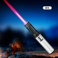 thumbnail image 1 of Portable Adjustable Flame Torch Lighter with Windproof Protection, Butane Fuel Window and Safety Lock, Ideal for Outdoor Activities and BBQ, 1 of 5