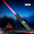 thumbnail image 1 of Portable Adjustable Flame Torch Lighter with Windproof Protection, Butane Fuel Window and Safety Lock, Ideal for Outdoor Activities and BBQ, 1 of 5