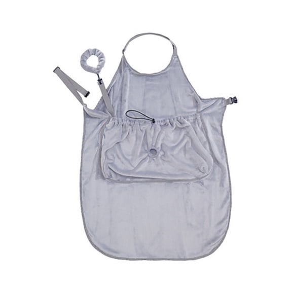 Portable Adjustable Pet Apron Harness Hands Frees Holder for Cats Small Dogs Carrying Bag with Spacious Pocket