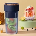 thumbnail image 1 of Portable Admixer Juicer for Milkshakes and Smoothies, USB Rechargeable Handheld Liquidizer with 6 Blades, Ideal for Travel, Sports, and Outdoor Use, 1 of 9
