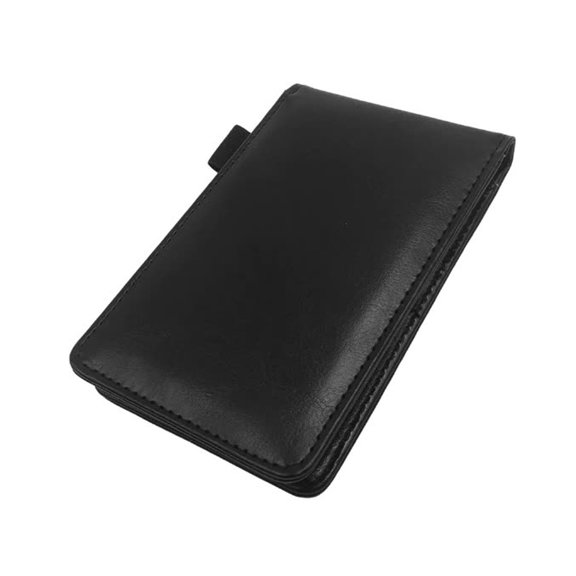 Portable Agenda Planning Notepad Thickened Writing Notepad for Office (Black)