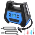 thumbnail image 1 of Portable Air Compressor Tire Inflator TeqHome 150 PSI 120W Max Power 12V DC 2-Way Power Supply Tire Pump with Digital Display Inflatable Nozzle Needle Fuse for Bikes Cars Motorcycles Balls, 1 of 9