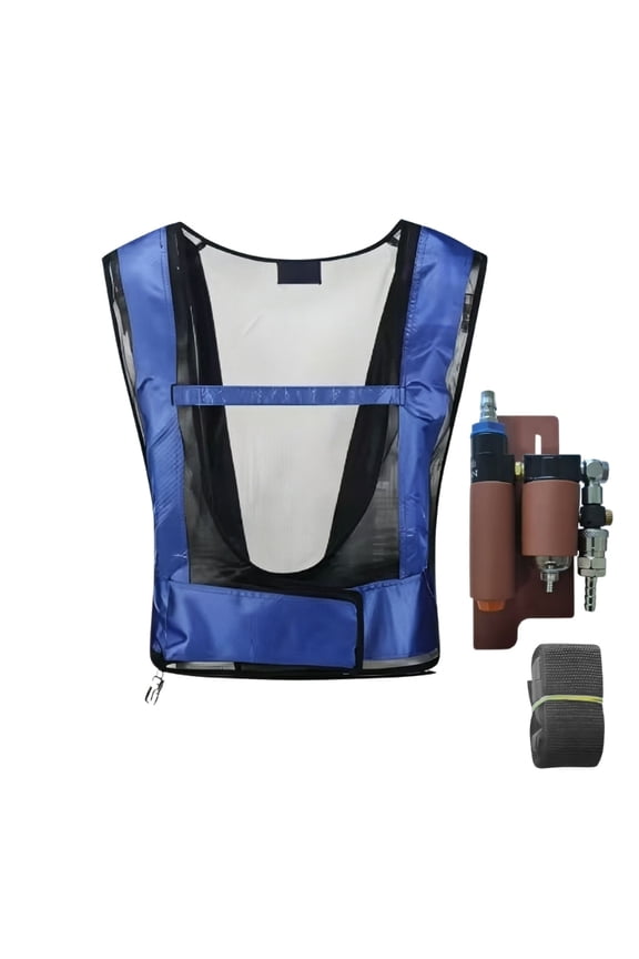 Portable Air Conditioned Vest For Industrial Jobs And Open Space Tasks