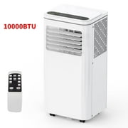 Garvee 10000 BTU Portable Air Conditioner, 3 in 1 Room AC Unit with Remote Control for Cool up to 450 Sq.ft, White