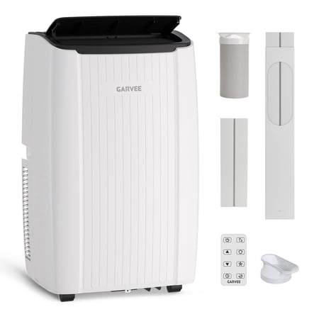 Portable Air Conditioner, 12000 BTU AC Unit for Room, Portable AC with Remote, Small Air Conditioner for Room, 3-in-1 Portable AC Unit Cools, Dehumidifies & Fans for Home Office, 550 Sq. ft.