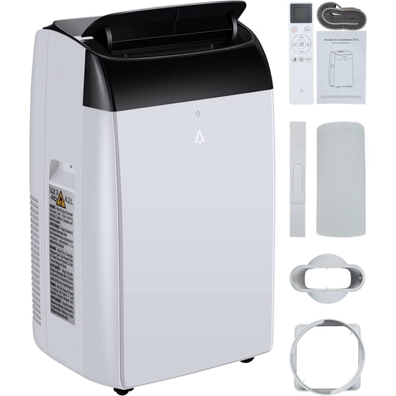 OEM 12000 BTU 450 Sq Ft Portable Air Conditioner, White