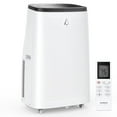 thumbnail image 1 of Portable Air Conditioner 14,000 BTU, Air Conditioners 3-IN-1 Quiet AC Unit Cools Room up to 750 sq. ft, Built-in Dehumidifier, Fan, Auto, Sleep Modes, Exhaust Hose and Window Kit, 1 of 7