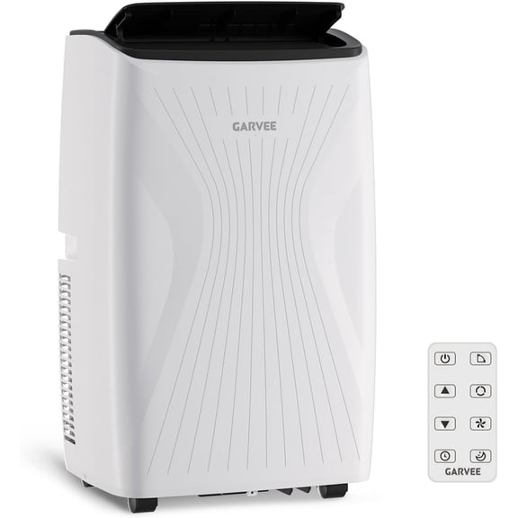 Portable Air Conditioner, 14000 BTU 5-in-1 Portable AC Unit, Cool Fan & Dry Remote Control Up to 650 Sq ft LED Display