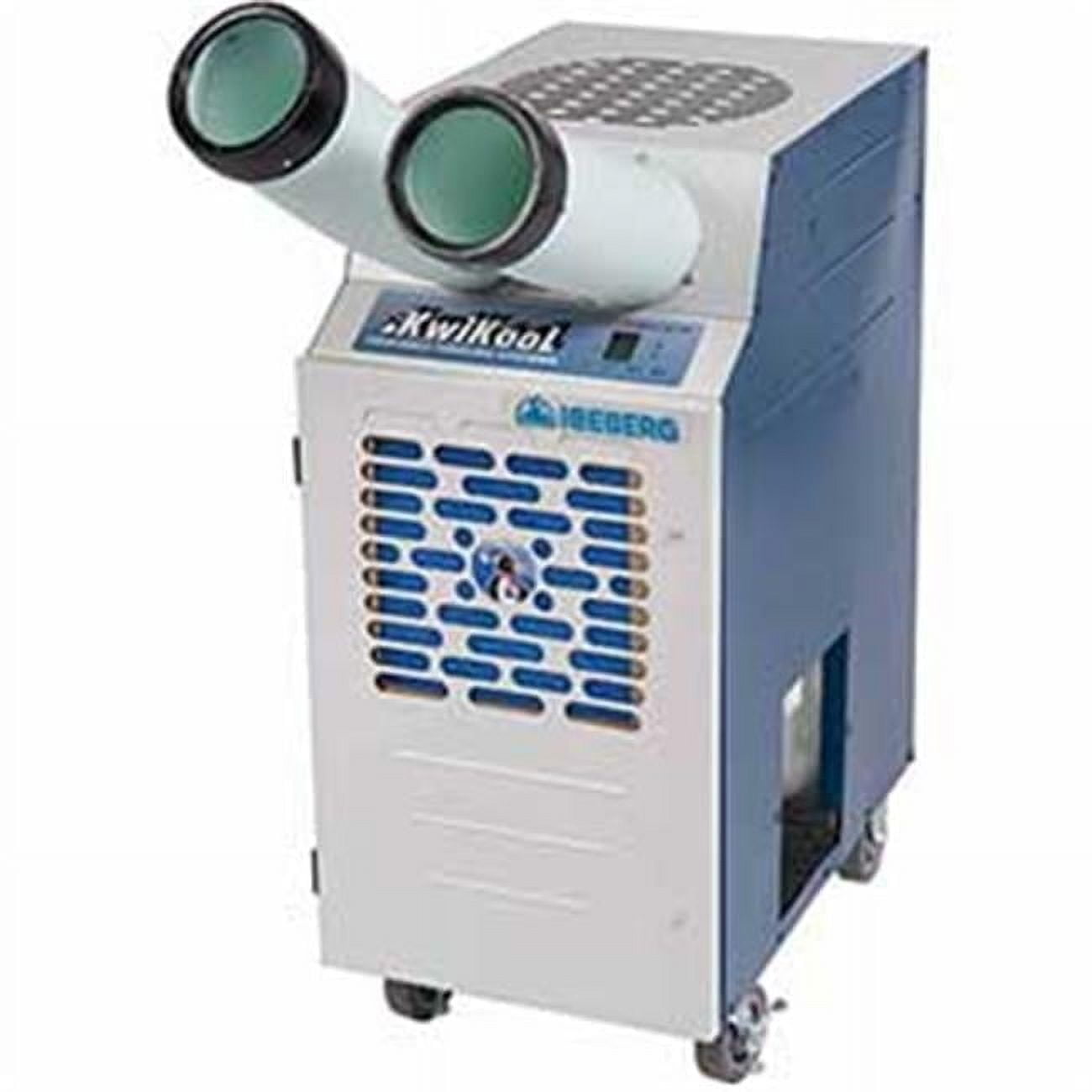 Portable Air Conditioner - 2 Ton, 22,900 BTU, Blue & White