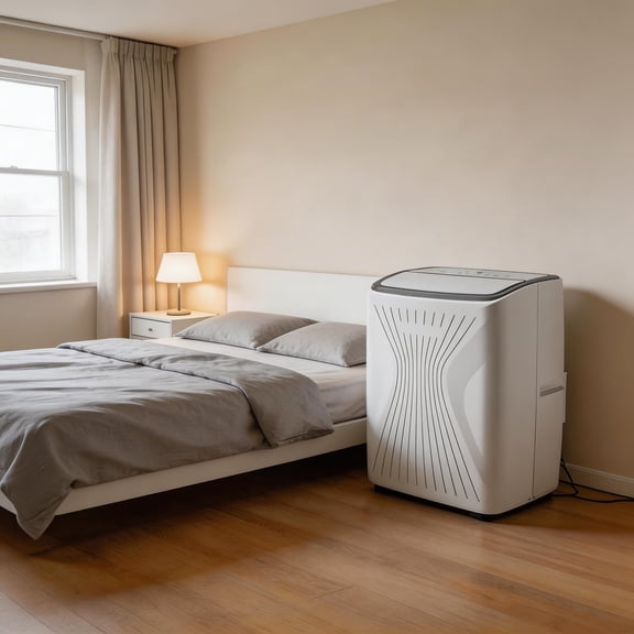 Portable Air Conditioner 8000/10000 BTU, 3-in-1 Portable AC Unit with Cooling, Dehumidifier & Fan, Quiet Operation with Remote Control, LED Display & 24H Timer, Window Kit Included