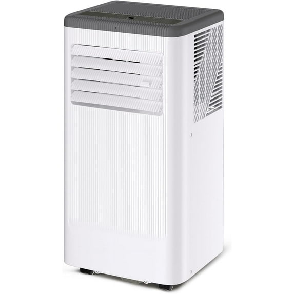 Portable Air Conditioner, 8000 BTU Air Conditioner for Bedroom with 3-in-1 Cooling AC Portable Air Conditioner for Room with Sleep Mode, Ventless Floor Air Conditioner, 3 Speeds Fan