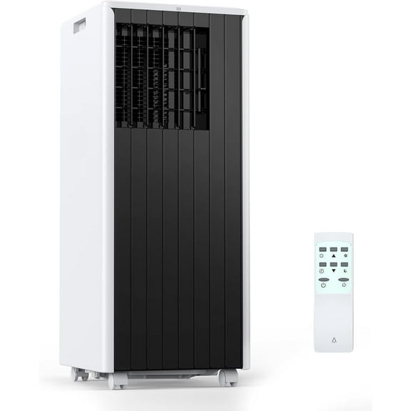 Portable Air Conditioner 8000 BTU with Remote,Cools Up to 350 Sq Ft,3-in-1 AC Unit with Fan & Dehumidifier,Energy Efficient,LED Panel,Sleep Mode,24H Timer for Bedroom Office Dorm