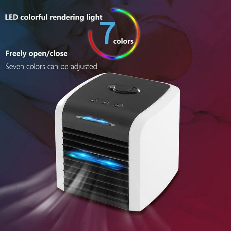 Amazon.com: Handheld Multi-Color LED Light Personal Fan
