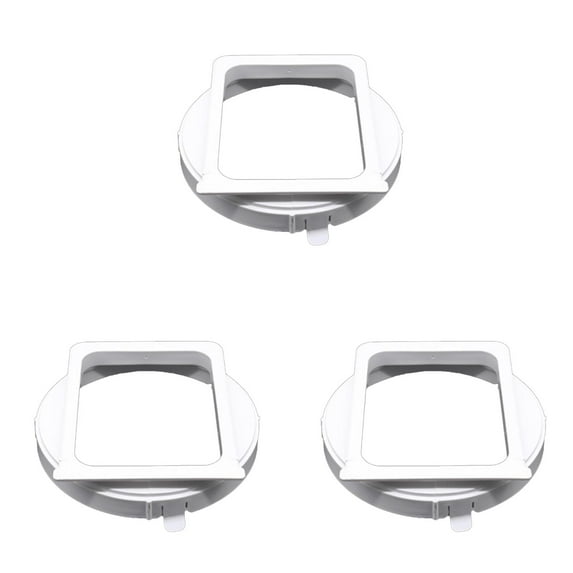 Portable Air Conditioner Exhaust Hose Coupler, 5.9inch Exhaust Hose Tube Connector Square To Round Coupler, Air Conditioner Accessories 3/2/1PCS