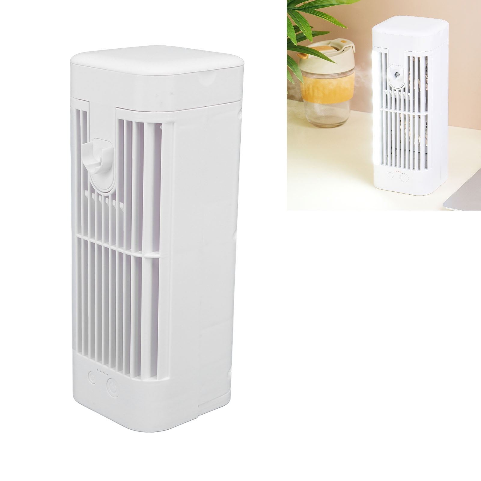 Portable Air Conditioner Fan, Desk Air Cooler Fan, USB Mini Air
