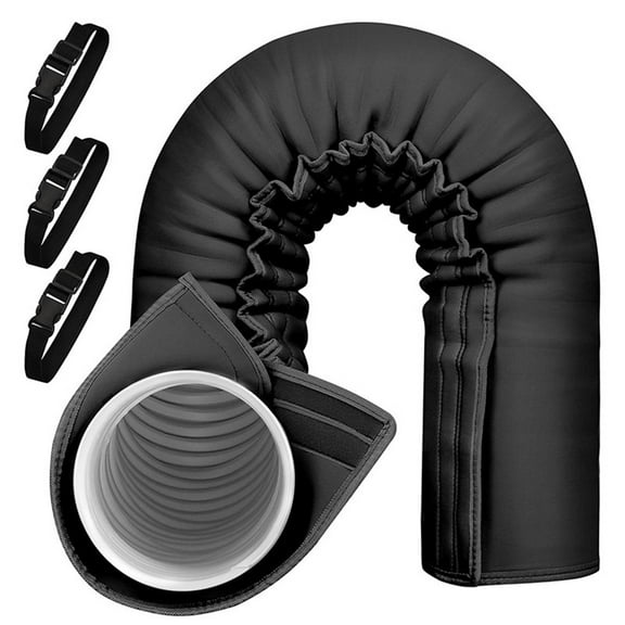 Portable Air Conditioner Hose Cover Wrap Fits For 5Inch 5.9Inch Diameter Exhaust Hose Ac Hose Insulated Hoses Duct Vent Cover