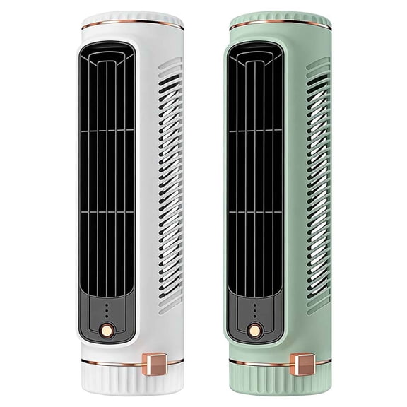 Portable Air Conditioner Mini Rechargeable Windowless Air Cooler 3-Speed Personal Desk Fan Room Outdoor