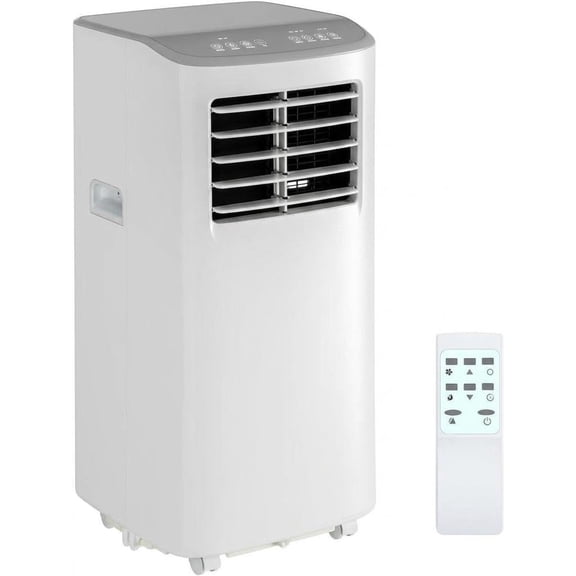 Towallmark 8000 BTU Portable Air Conditioner, Portable AC Built-in Cool with Dehumidifier and Fan Modes, Remote Control and Easy Window Installation Kit