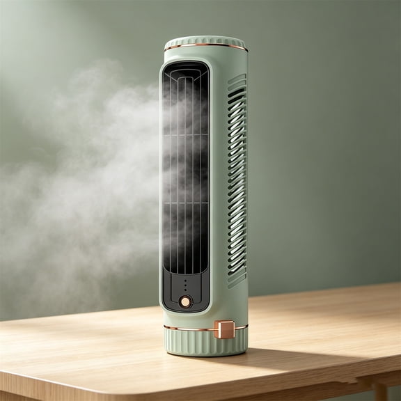 Portable Air Conditioner - Rechargeable Mini AC Unit for Outdoor Camping - 10-Hour Cool Air Spray Solution