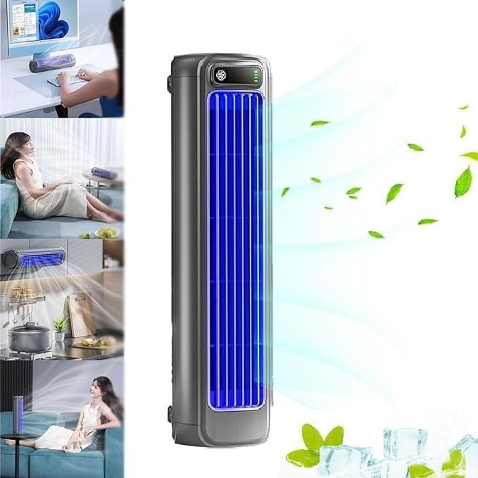 Portable Air Conditioner Shirem Cooling Ace Cooling Ace 3 Speeds USB charging Cooling Tower Fan