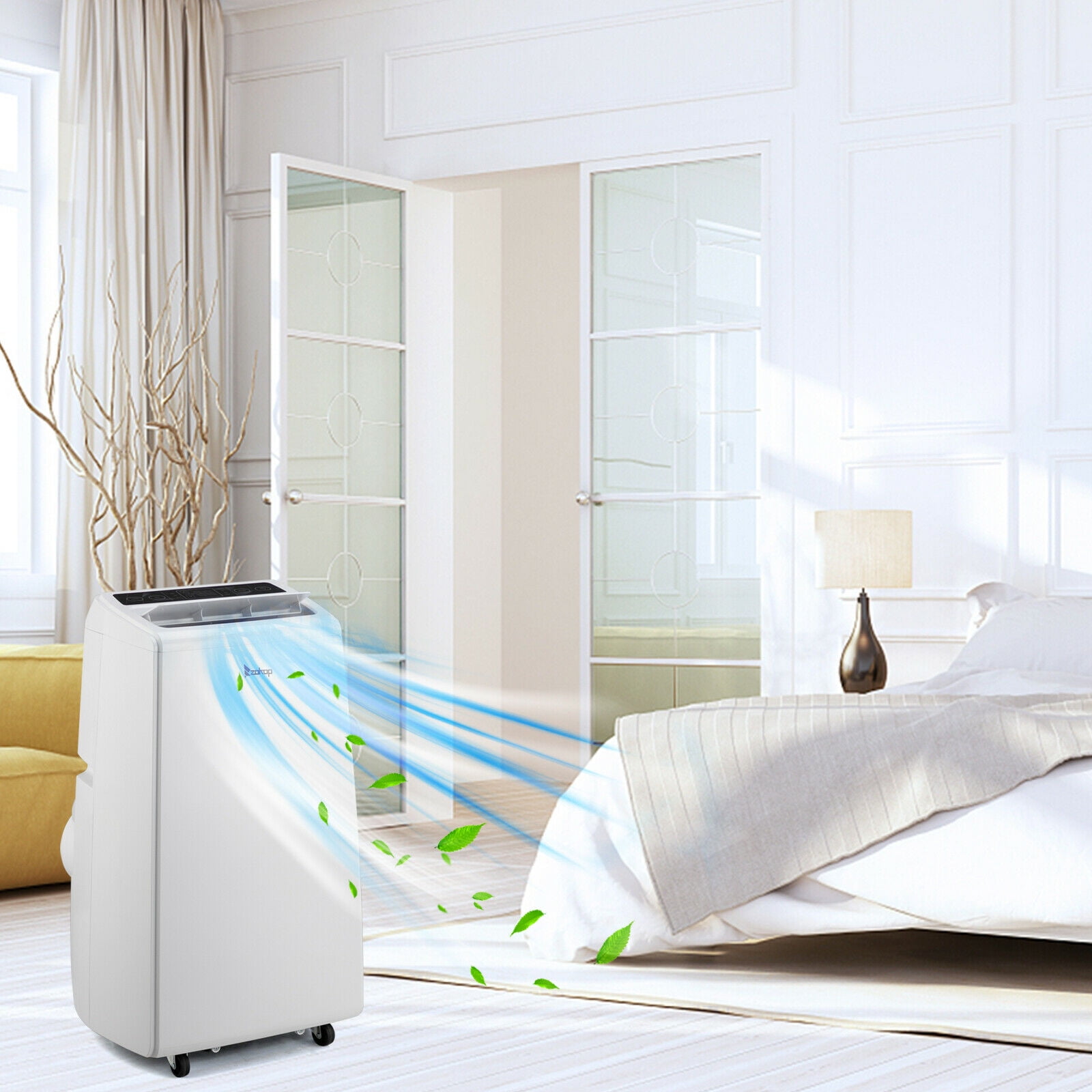 Portable Air Conditioner System ZOKOP 13000BTU DOE8500BTU heating