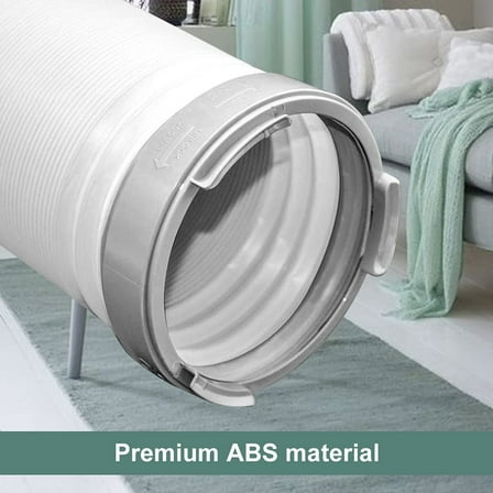Portable Air Conditioner Universal Exhaust Hose - 5.9 Inch / 6 Inch , Clockwise Thread, Air Conditioning Exhaust， Adapter Interface