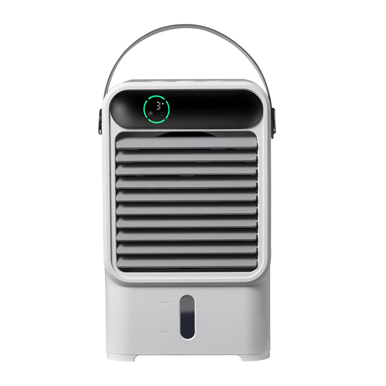 Portable Air Conditioner, Water Circulation Cooler, with Digital Display, 3 Settings, 500ml Capacity, Suitable for home and office use