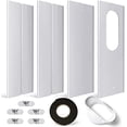 thumbnail image 1 of Portable Air Conditioner Window Kit with Coupler Adjustable Window Seal for AC Unit, Sliding AC Vent Kit for 5 inches Exhaust Hose, 1 of 8
