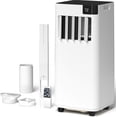 thumbnail image 1 of Portable Air Conditioners,10000 BTU,4 in 1 Portable AC Unit with Window Kits,Fan & Dehumidifier Modes,Cools up to 450 Sq.Ft,LED Display/Remote Control,24H Timer for Living Room,Bedroom, 1 of 9