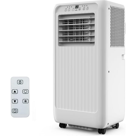 Portable Air Conditioners,10000 BTU Smart AC Unit for Bedroom with Remote Control,Cooling,Fan,Dehumidifier 3-In-1 Portable AC for Room,24-Hour Timer,Cools Up To 450 Sq.Ft.